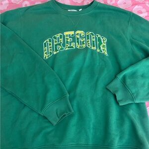 Green Oregon Women's Sweatshirt